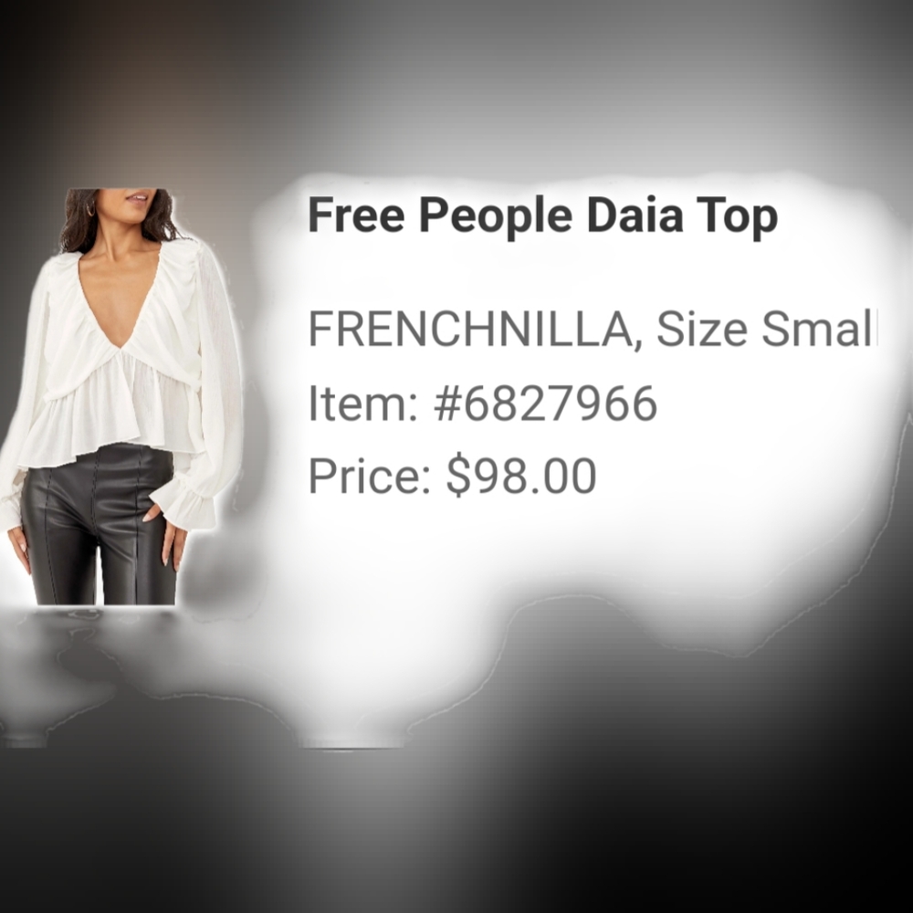 Beautiful Free People Top